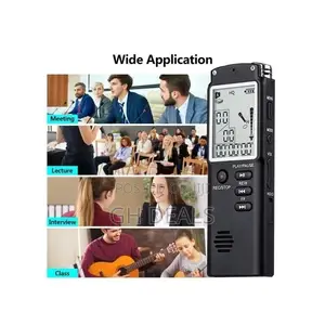 Dual Capacitor Noise Reduction Mp3 Digital Recorder