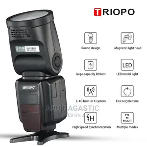 Triopo R1 TTL Round Head Camera Flash Speedlite