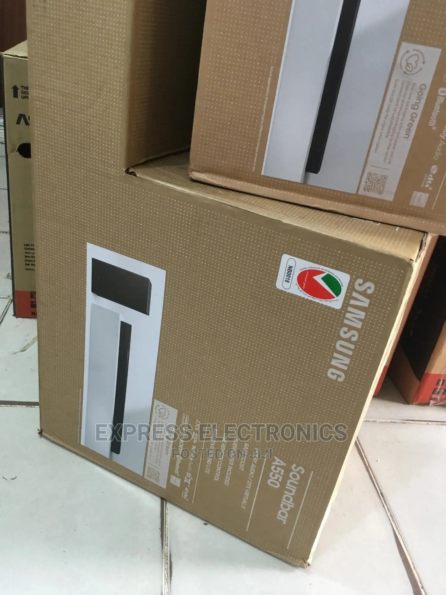Samsung 2.1ch 410w Base Booster A550 Soundbar Woofer+Kettle