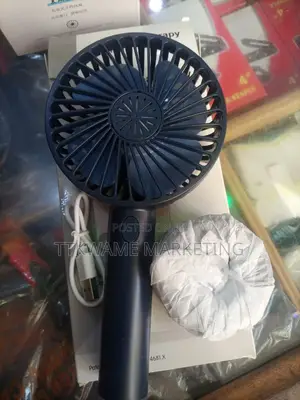 Handheld and Table Fan Rechargeable