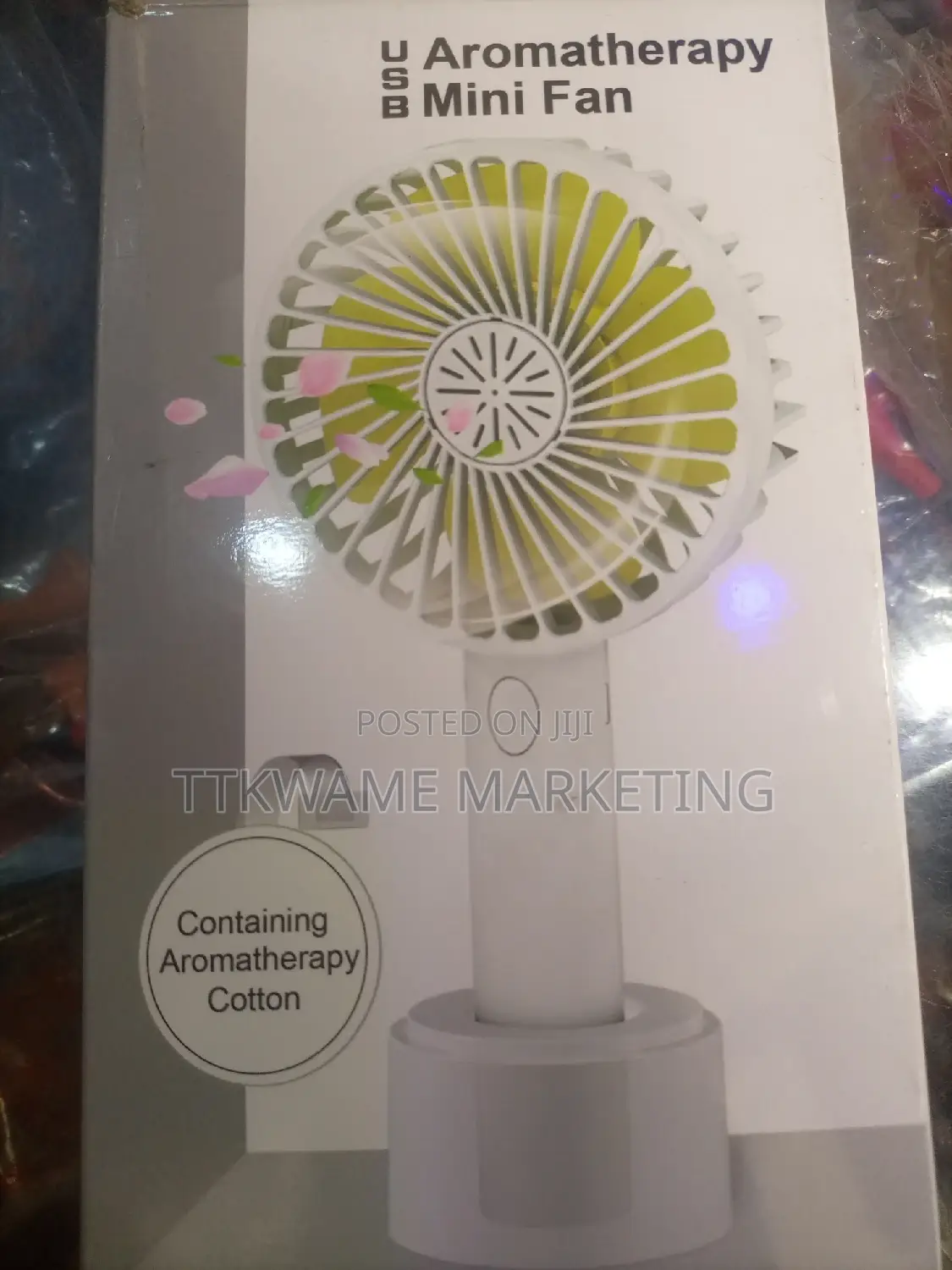 Handheld and Table Fan Rechargeable