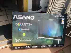 Quality Slim Design 50” Uhd Bluetooth Asano+Wallmount