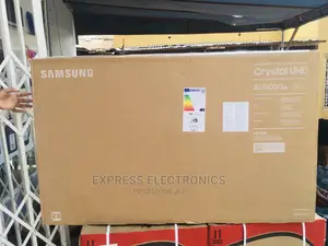 Promo on 50”UHD Smart Samsung 50AU8000+Wireless Keyboard