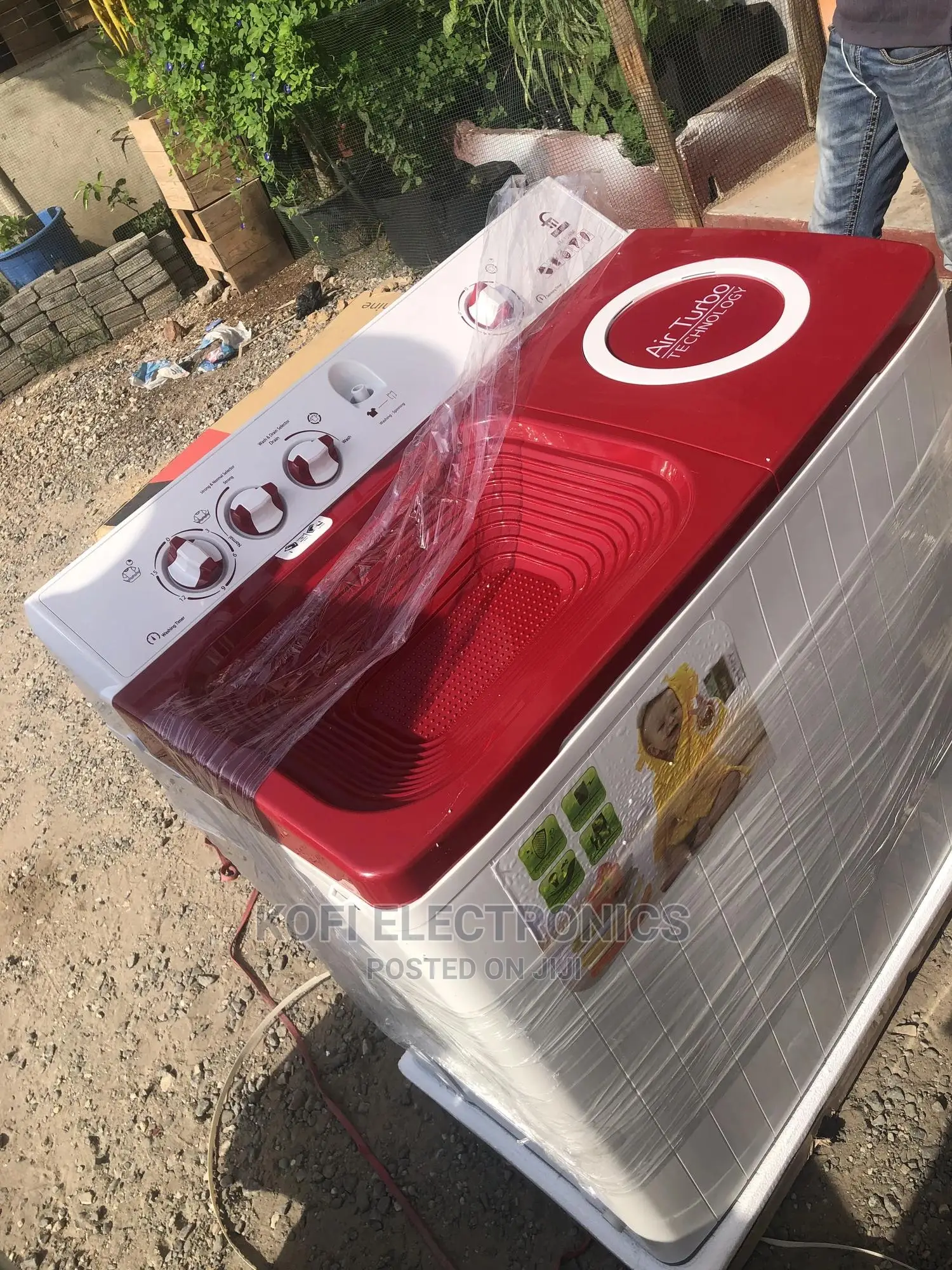 Anti-Shock Plastic Body 15kg Fairmate Washing Machine