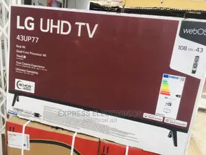 Energy Saving LG 43”Up77 Smart Uhd Bluetooth TV