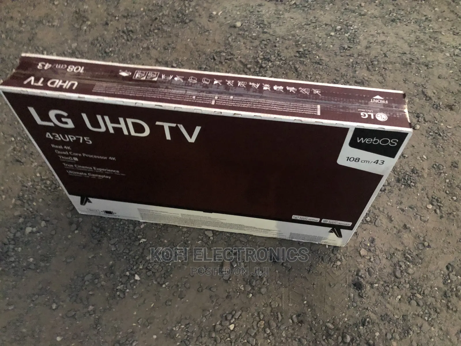 Ai Smart Webos LG UHD TV 43 Inch UP75 Series