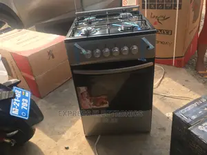 Silver Color~Volcano 4 Burner Gas Cooker+Bluetooth Speaker