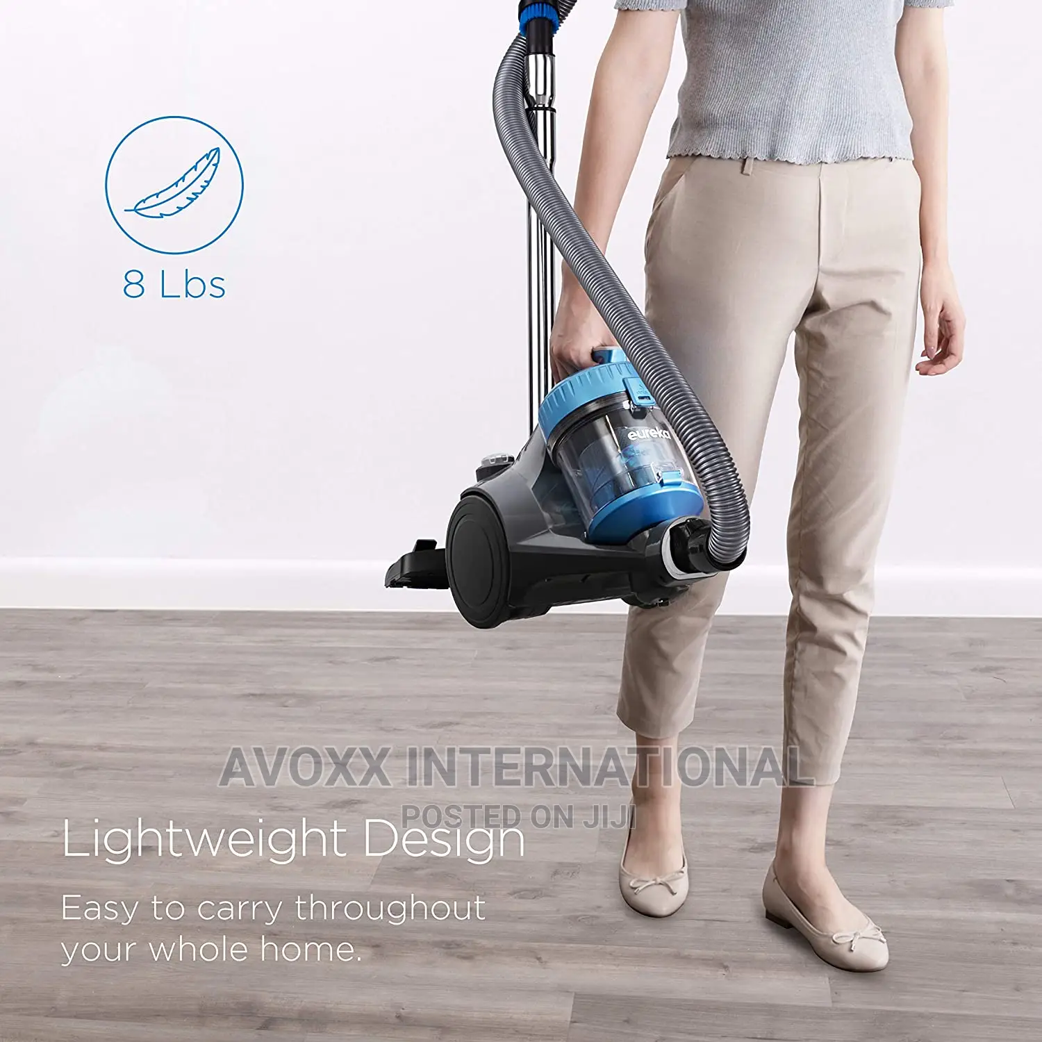 EUREKA Whirlwind Bagless Canister Vacuum Cleaner NEN110A