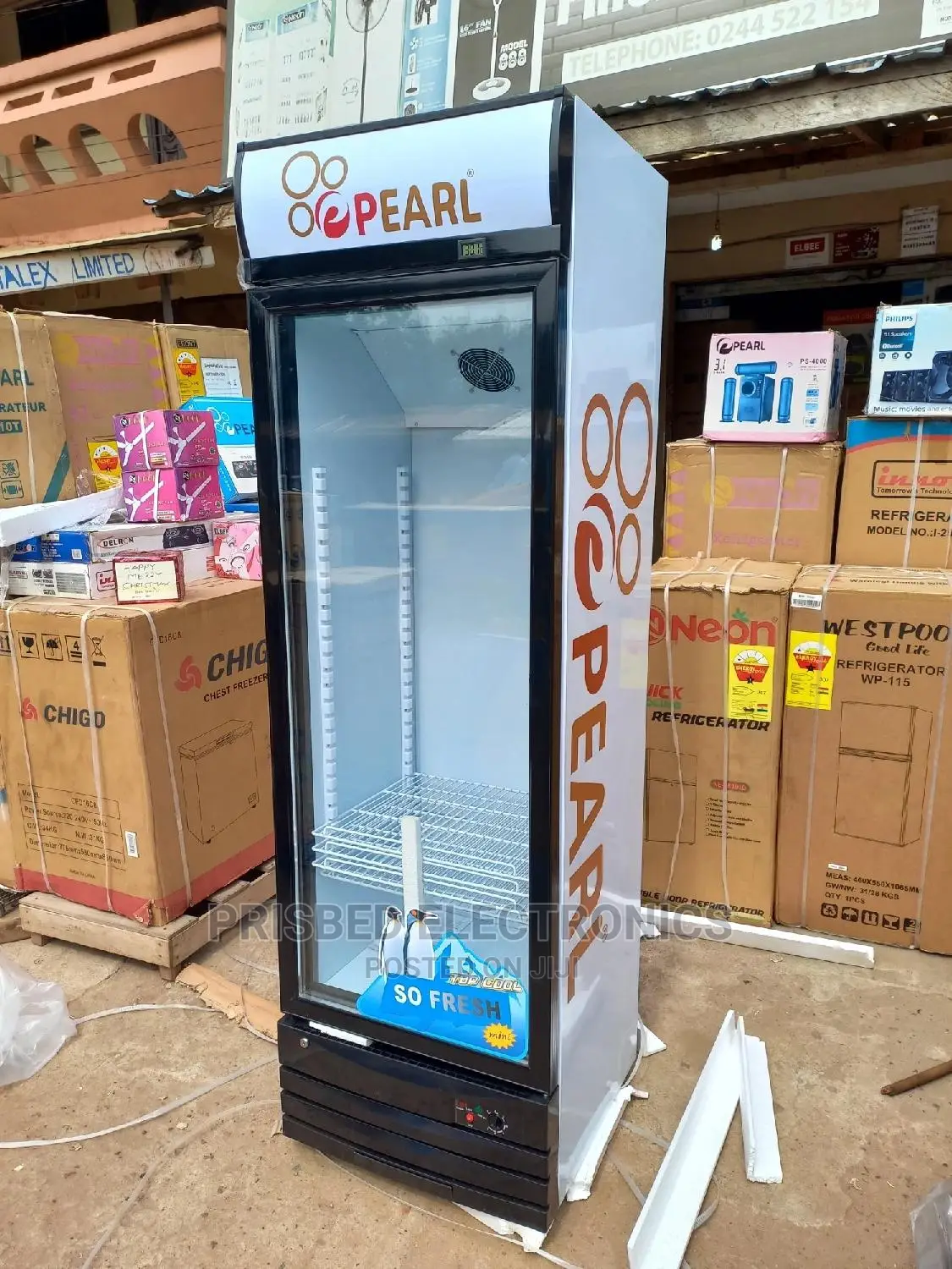Pearl Showcase/Display Fridge 410 Litres