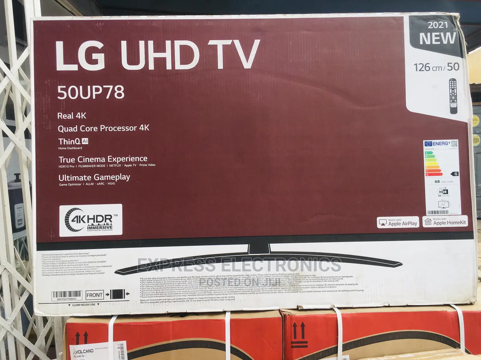 Experience Good Quality LG 50”UP7800 Uhd4k+Wireless Keyboard