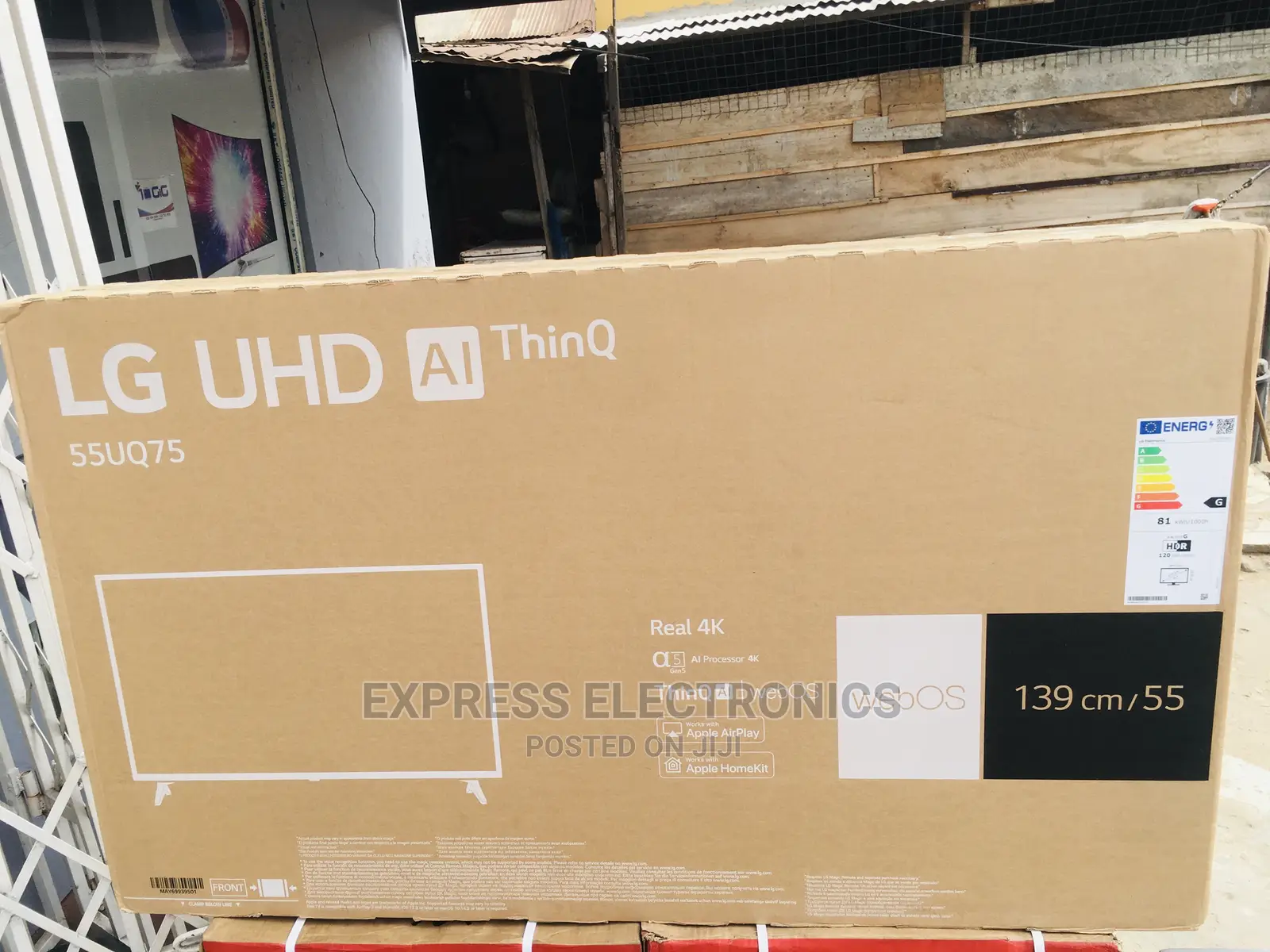 Enjoy Netflix on LG UHD 55”UQ7500 Smart+Wallmount