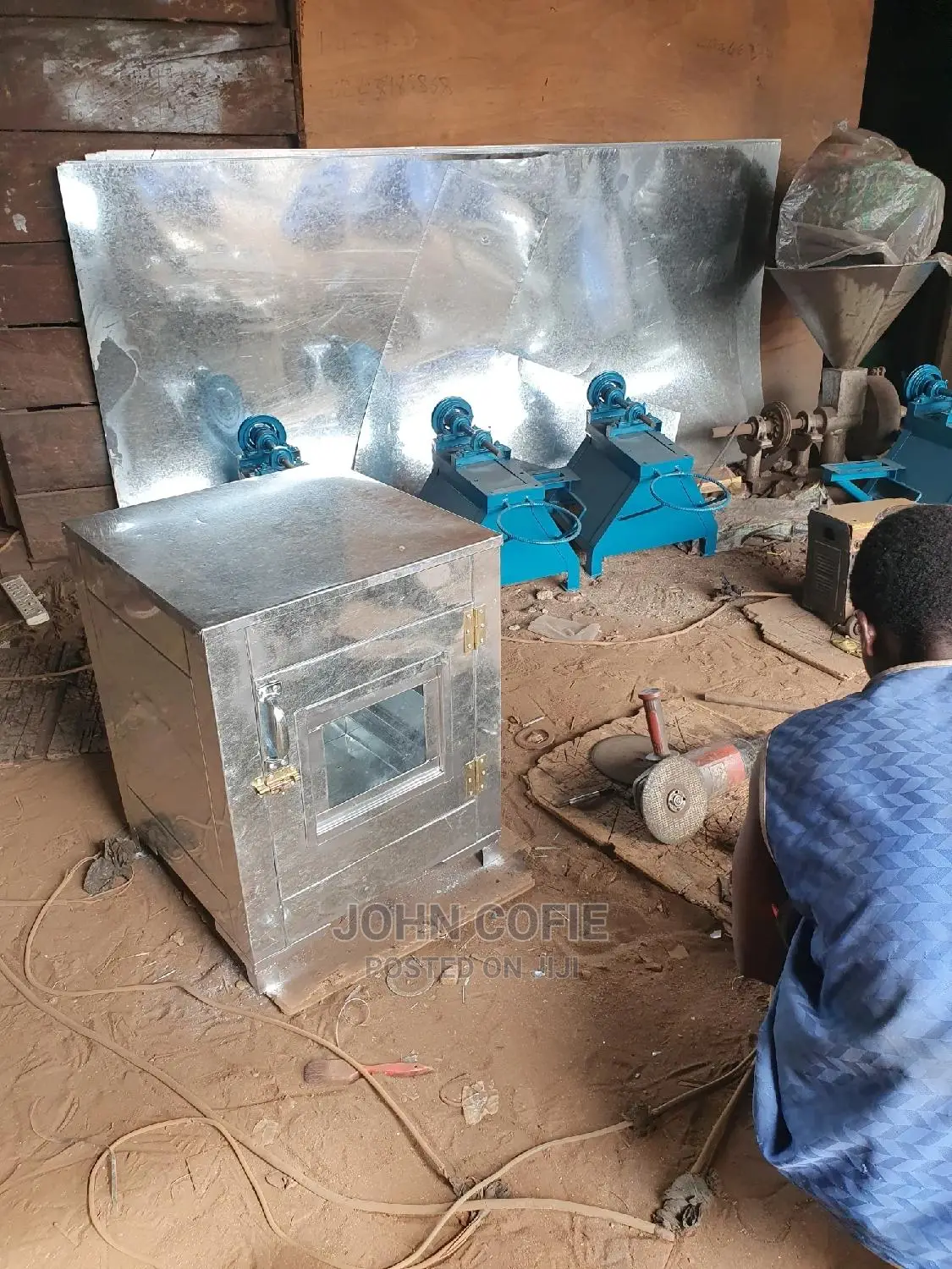 Gas Oven Galvanised