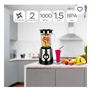 Turbotronic Glass Blender (1000w)