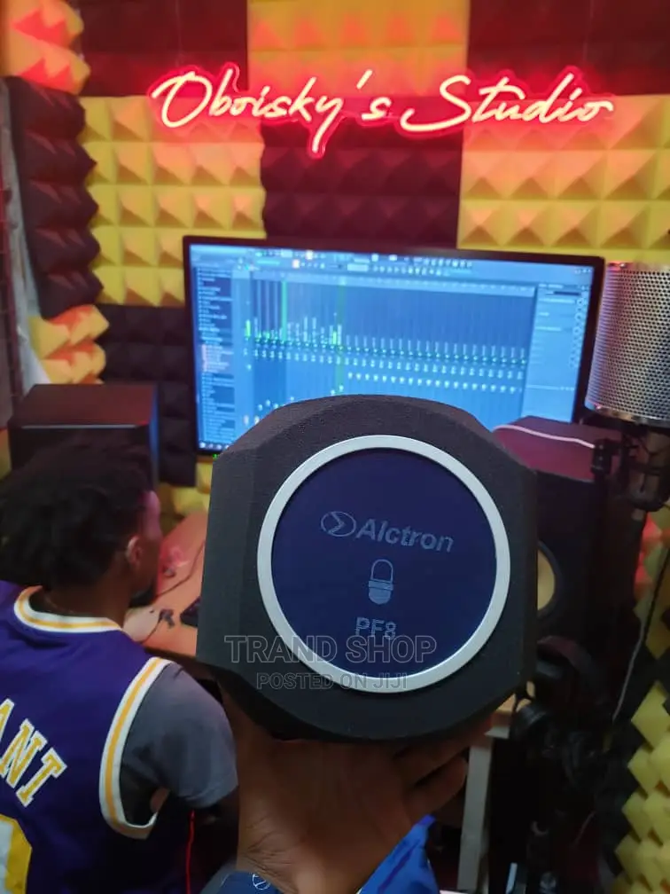 Alctron Pf8 Pop Filter-Portable Booth/ Microphone Shield Mic