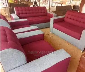 Quality Modernised Utv Sofa Set (Free Delivery)
