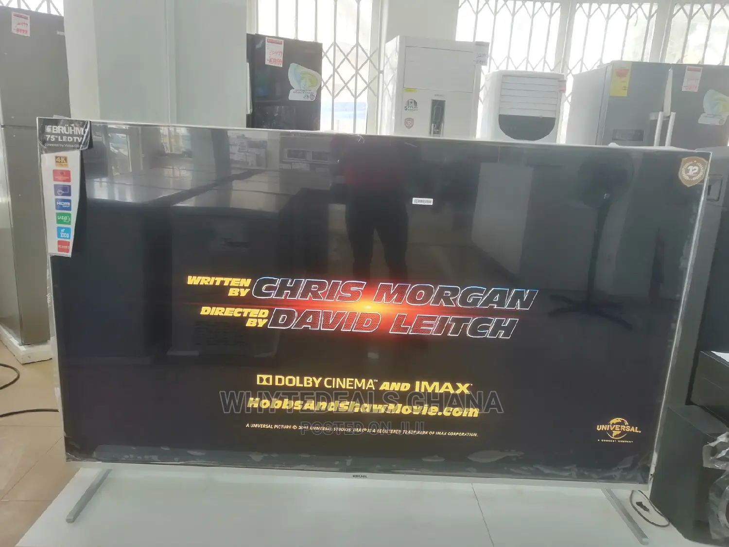 55 Inch Bruhm Uhd Bluetooth Smart Google Assistant 2022