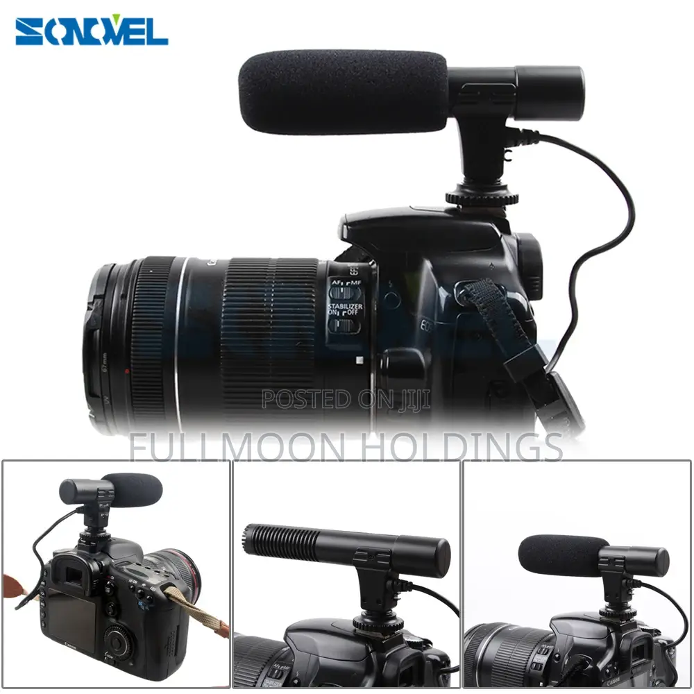 Uni-Directional Condenser Microphone for Camera and Phone