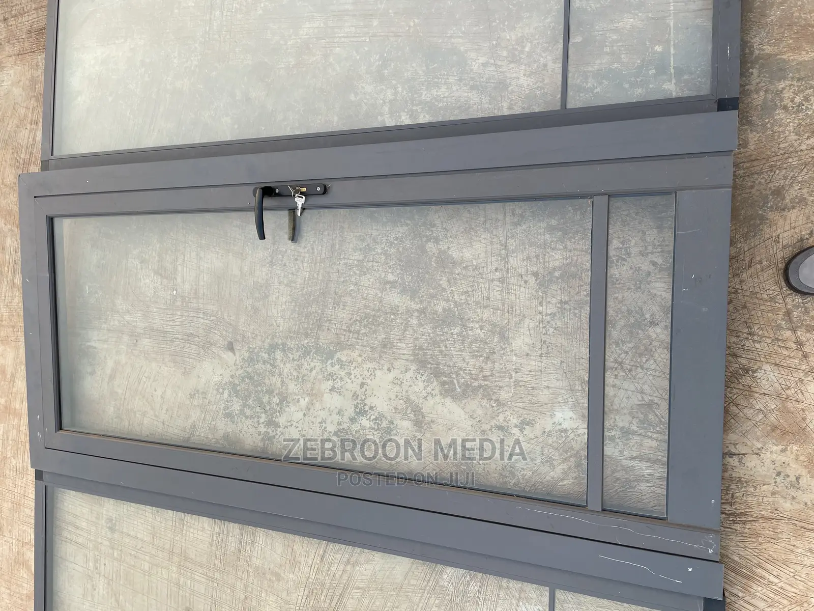 Transparent Glass Door For Shops