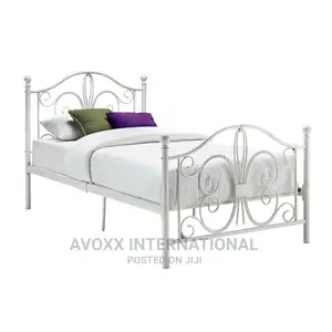 Photo - DHP Bombay White Twin Bed Frame 3246098