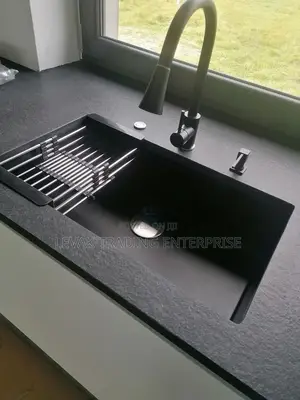 Single Kitchen Sink- Small Black Sink