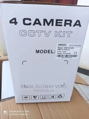 Unisec 4ch NVR 4mp Poe Kits