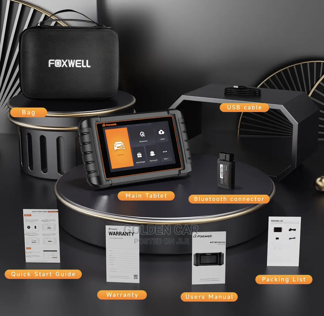 Foxwell NT809BT OBD Car Diagnostic Scanner