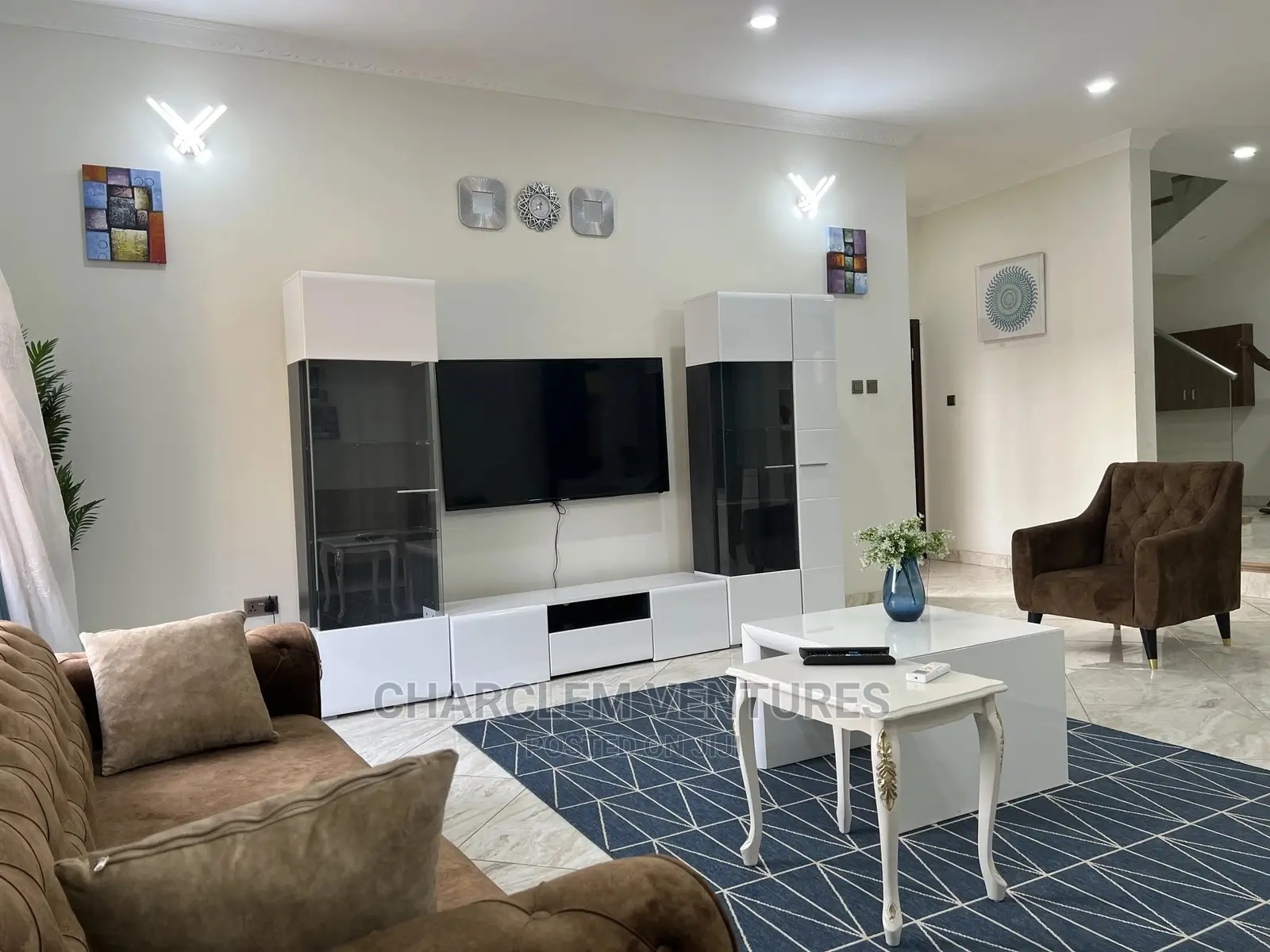 Furnished 5bdrm House in Charclem Ventures, East Legon for Sale