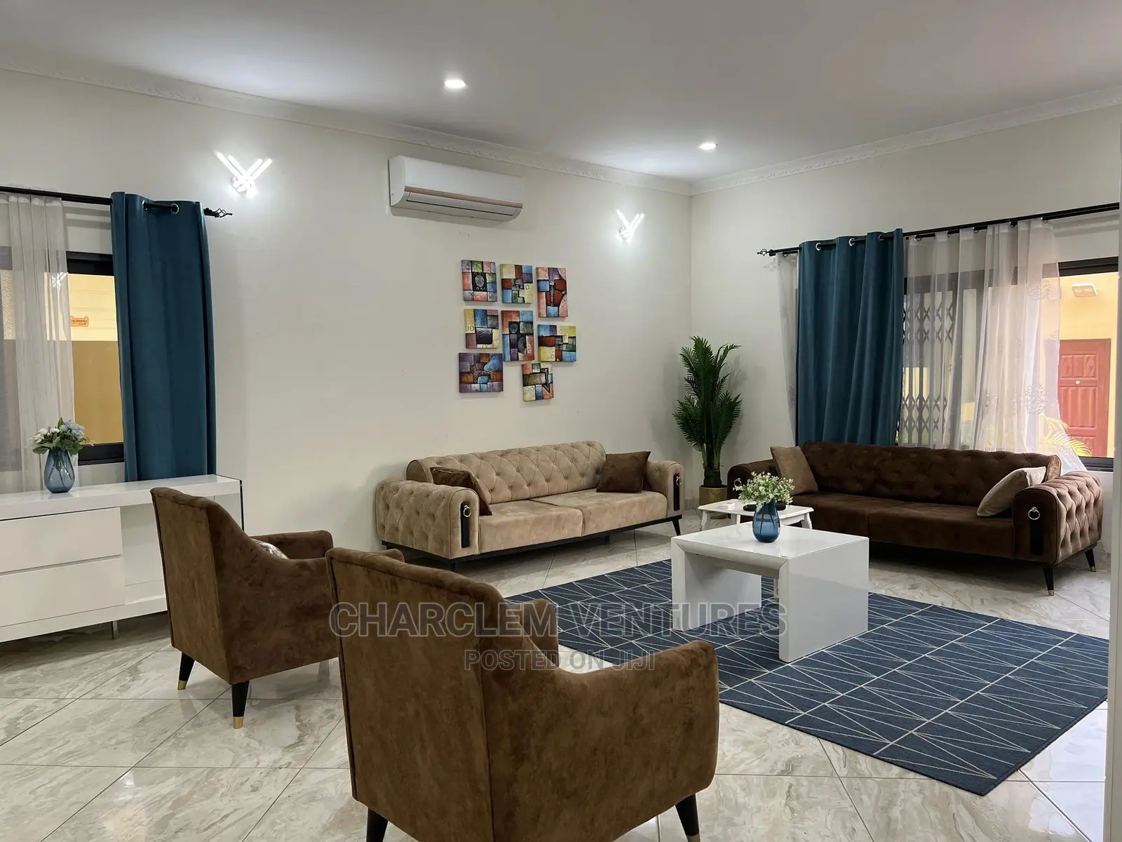 Furnished 5bdrm House in Charclem Ventures, East Legon for Sale