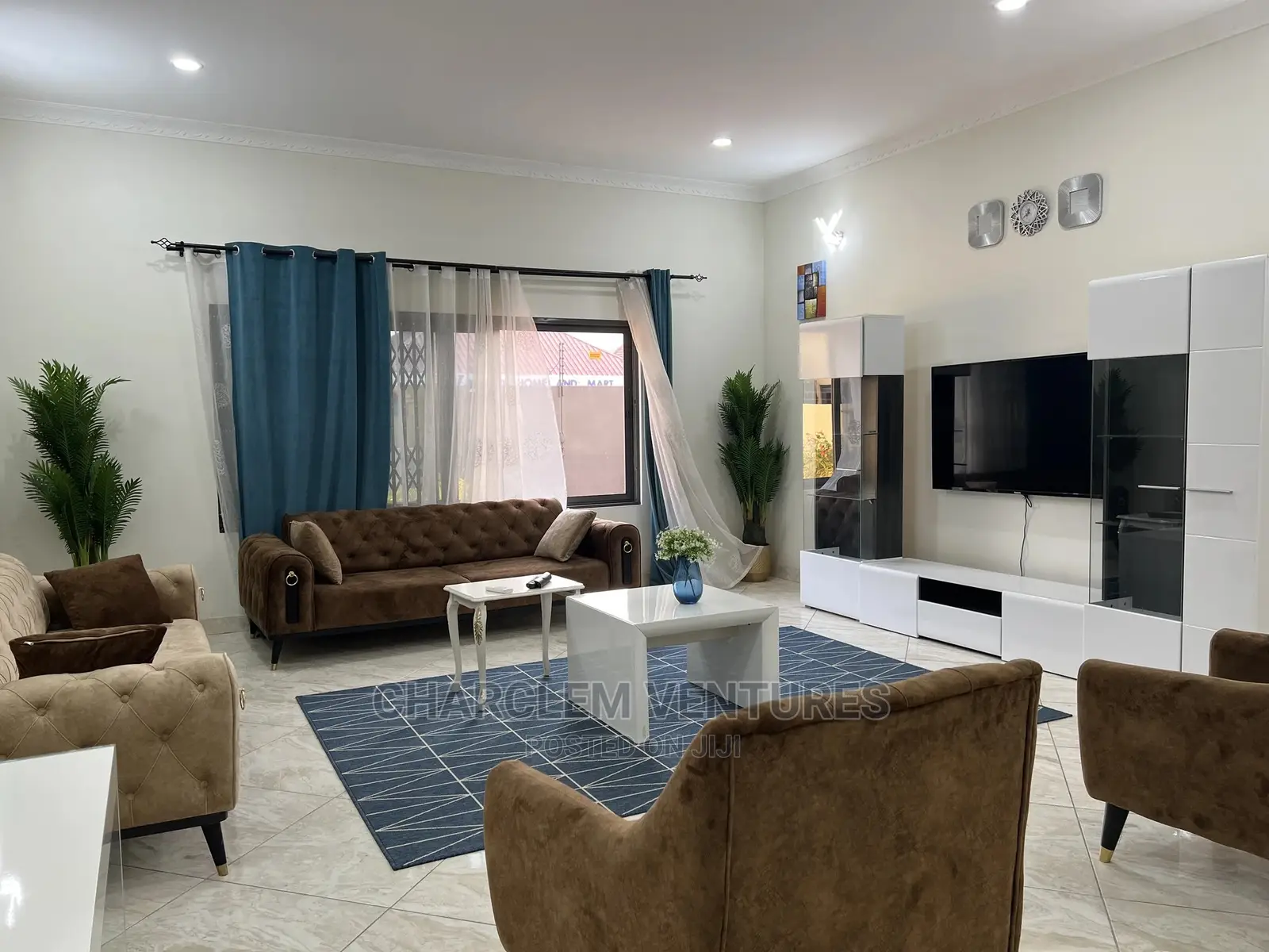 Furnished 5bdrm House in Charclem Ventures, East Legon for Sale