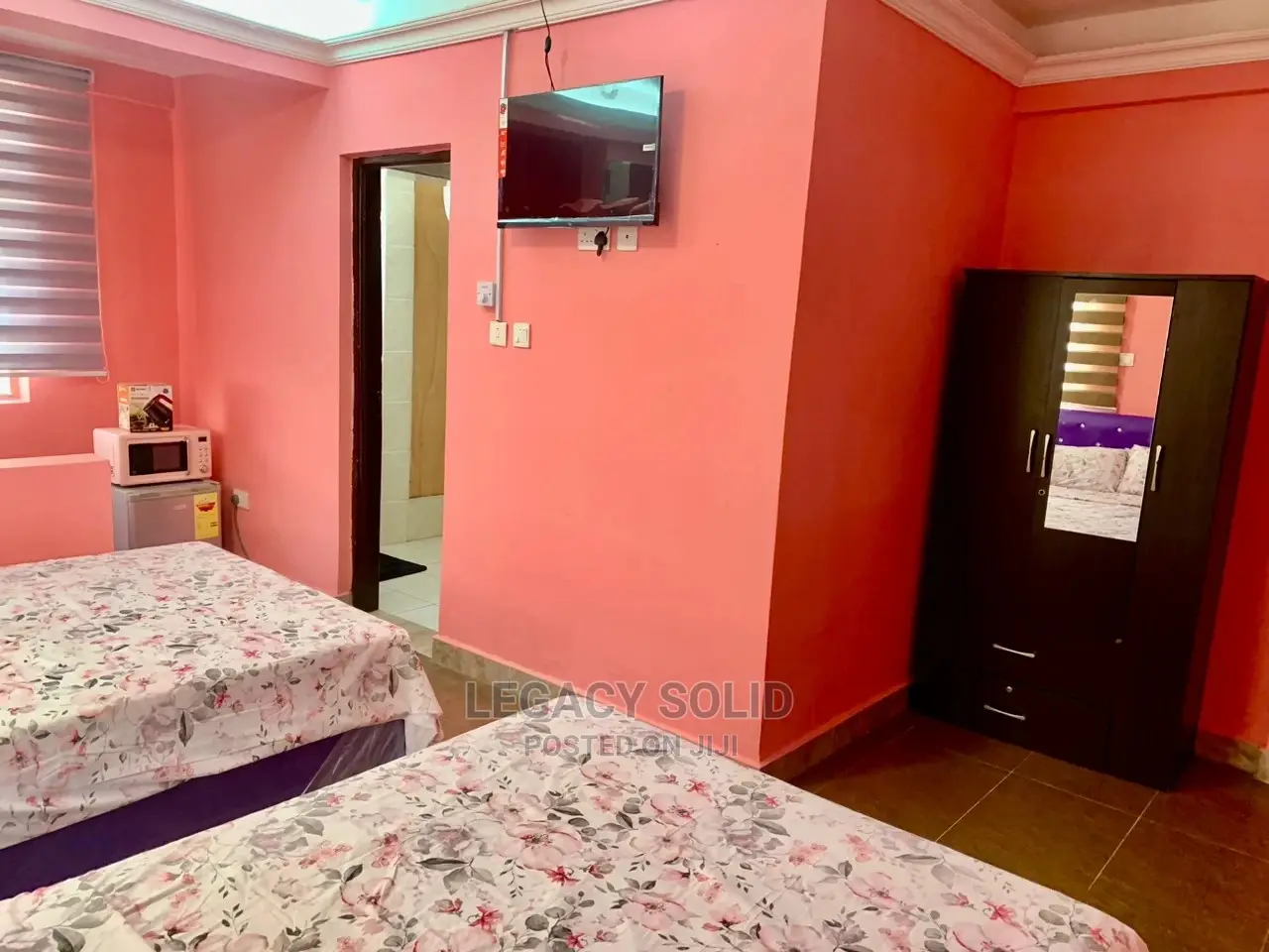 Furnished Studio Apartment in Legacy Solid Real, West Legon for Rent