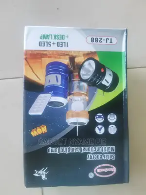 Solar Energy Multifunctional Camping Lamp With Desk Lamp