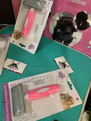Pink Brush/Comb for Cats and Dogs