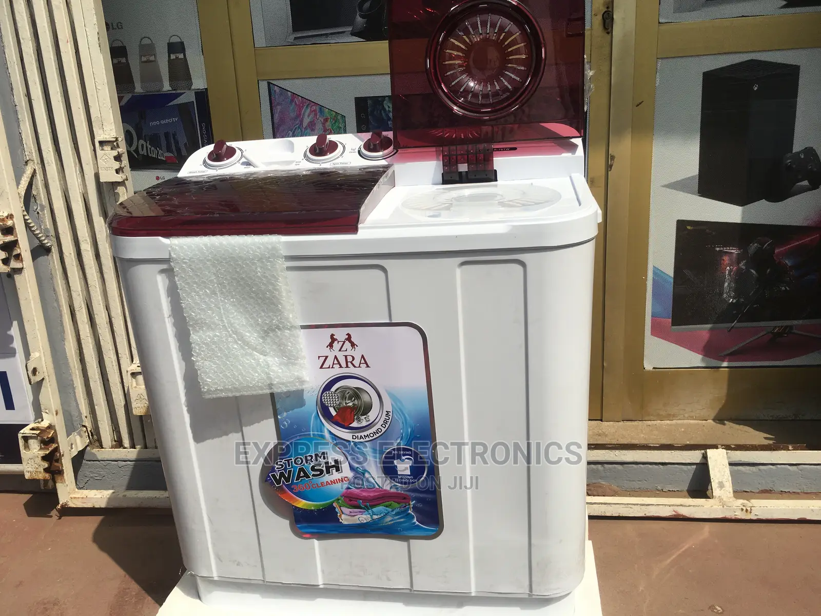 Twin Tub Zara Washing Machine 7kg Semi Automatic+Kettle