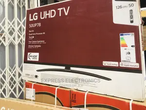 European Made LG UHD Smart 50UP7800 50”+Wallmount