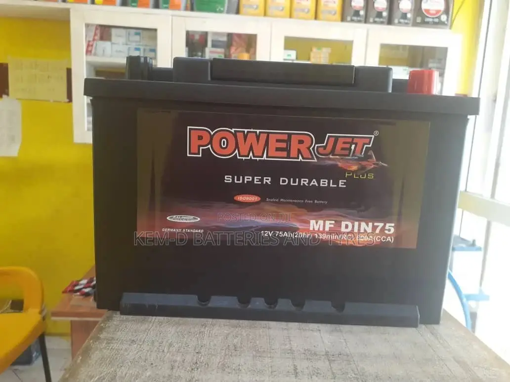 15 Plates Power Jet Battery - 75ah Batteries