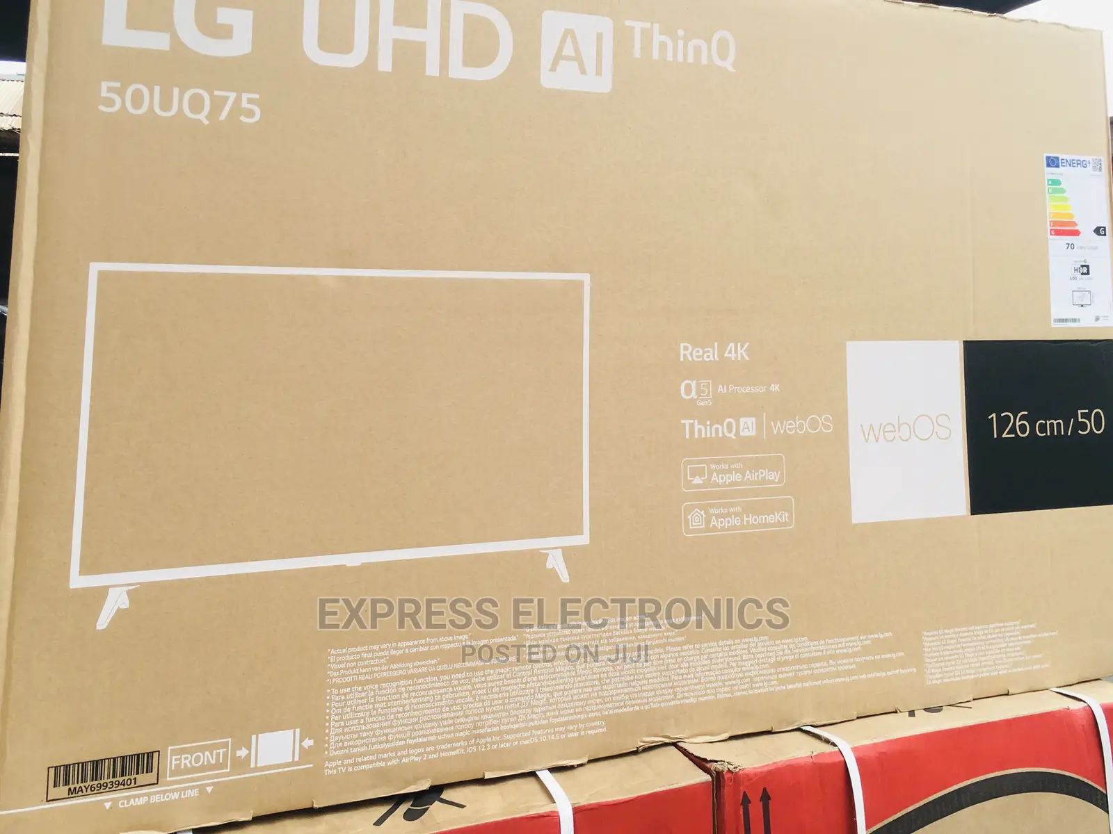Dynamic Contrast LG 50uq75006lf 50"Smart Ultra HD Hdr LED