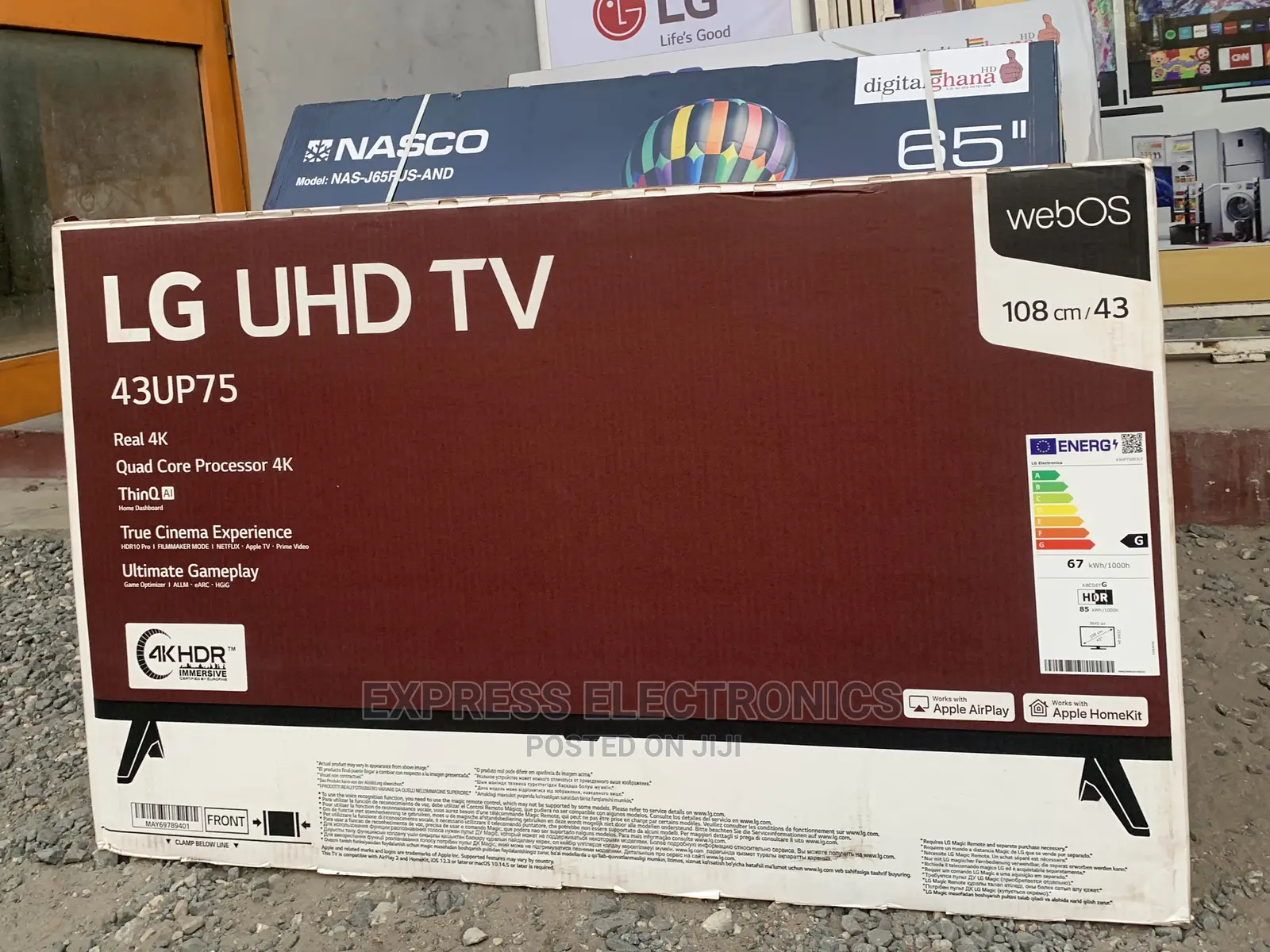 Unique Quality LG 43” UHD Smart Android 43UP75003