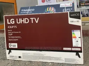 Unique Quality LG 43” UHD Smart Android 43UP75003