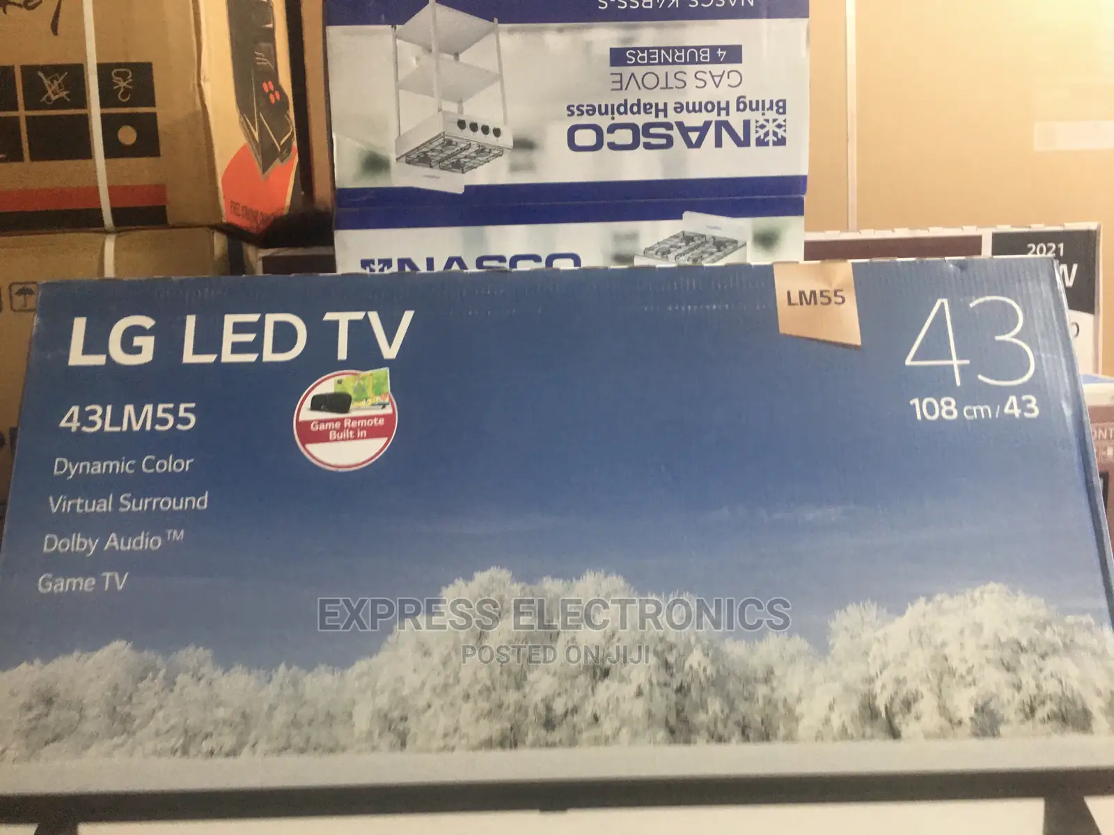 Dynamic Contrast Full HD Digital Satellite 43”LG 43LM5500PVA