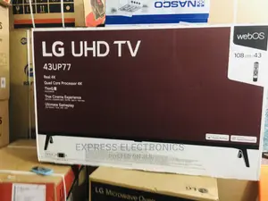 Real Smart Android LG UHD 43UP77003 43”+Wireless Keyboard
