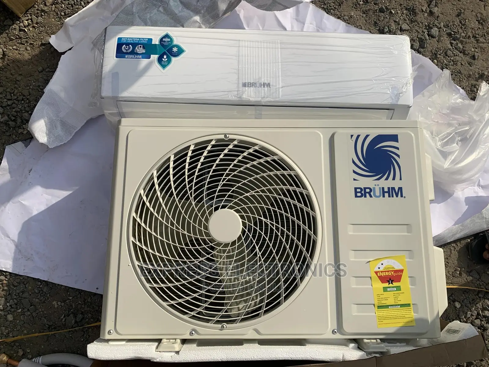 Fast Cooling Compressor 2.0hp R410 Split Bruhm+AC Stand