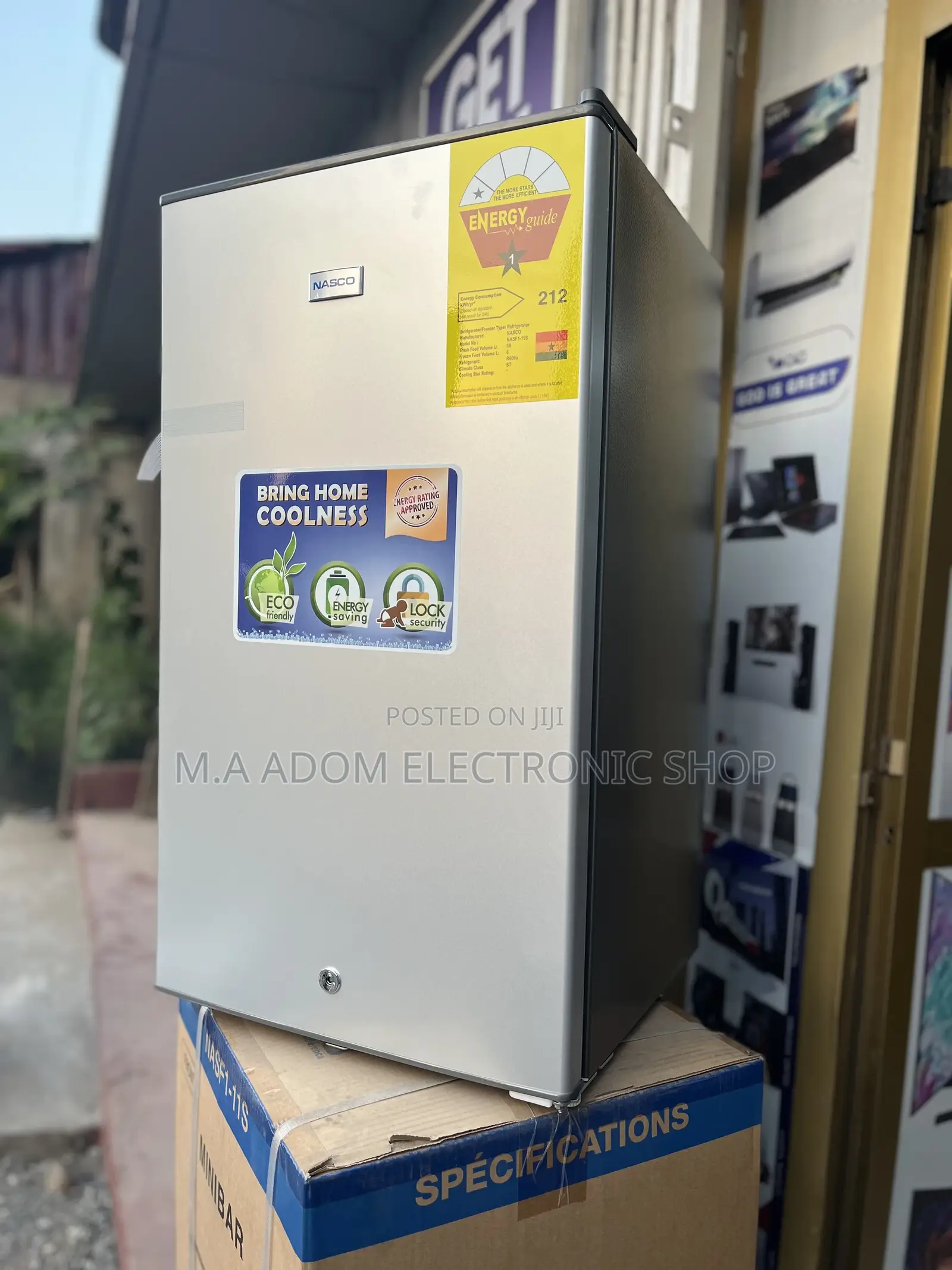 Energy Efficient Nasco Silver Colour 80L Mini Table Top