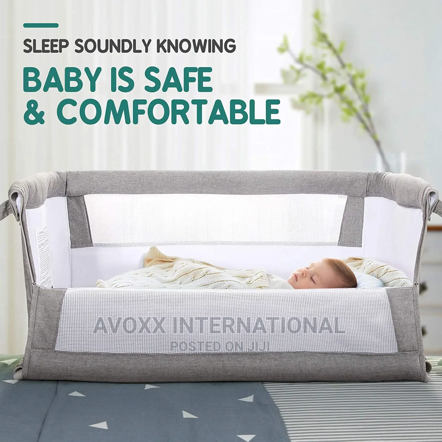 Baby Bedside Crib, Babybassinet Bed for Newborn/Infant