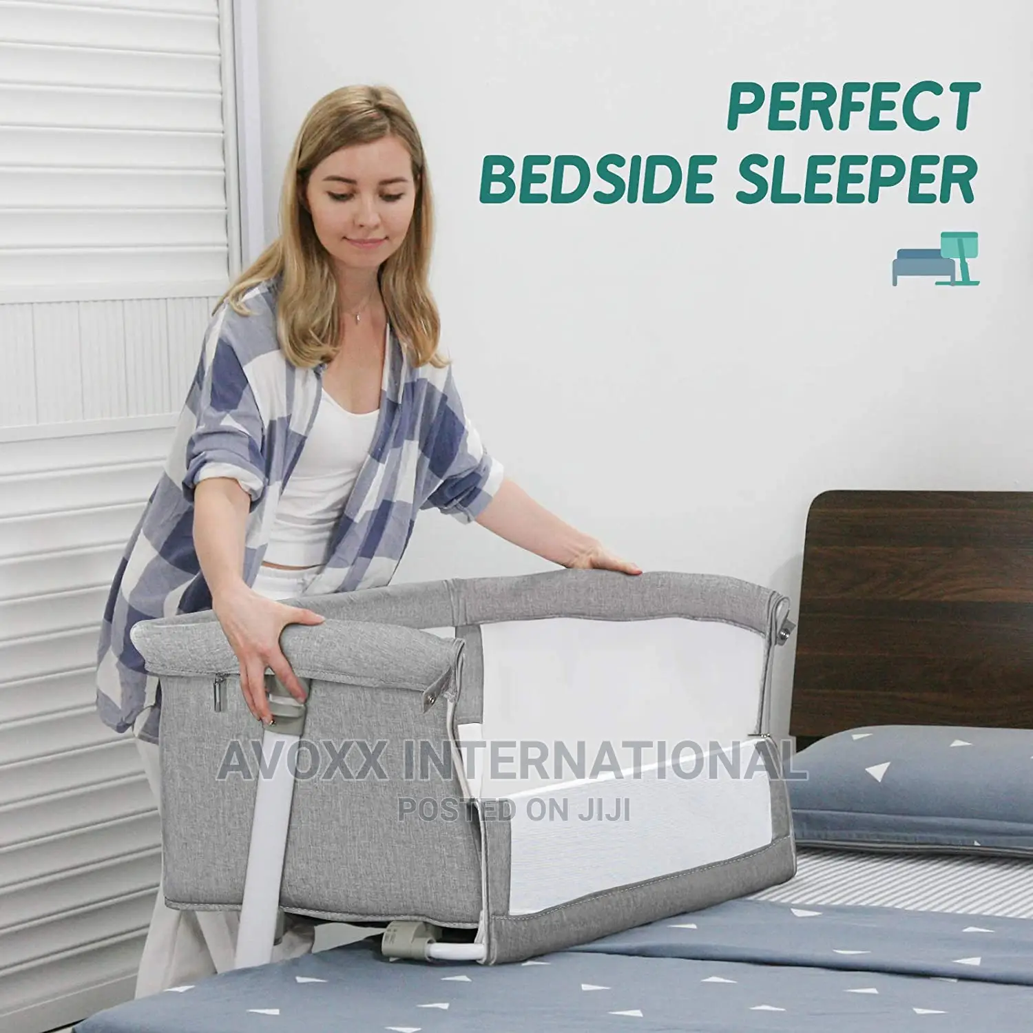 Baby Bedside Crib, Babybassinet Bed for Newborn/Infant