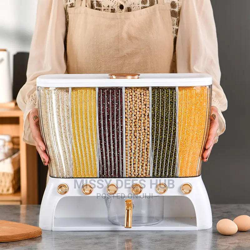 6-Grid Cereal Dispenser