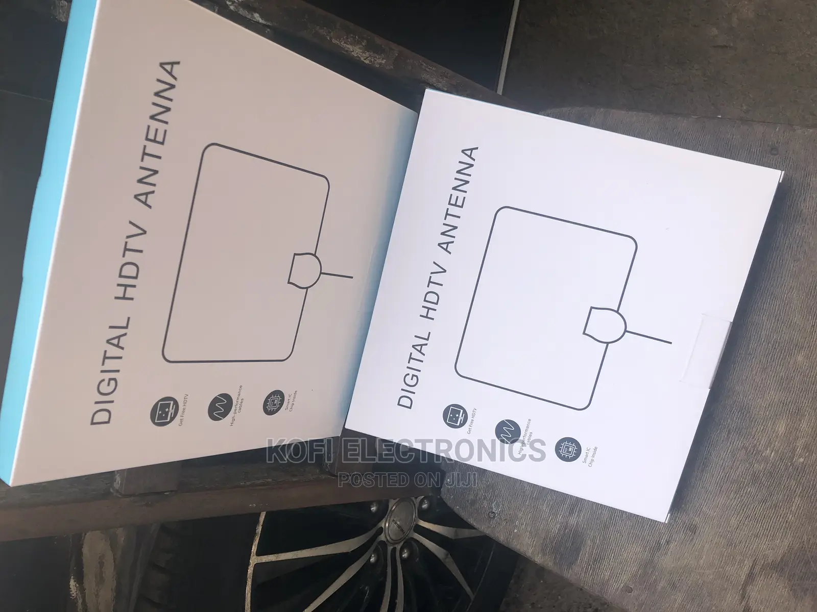 Lying Flat Position Indoor HD TV Digital Antenna