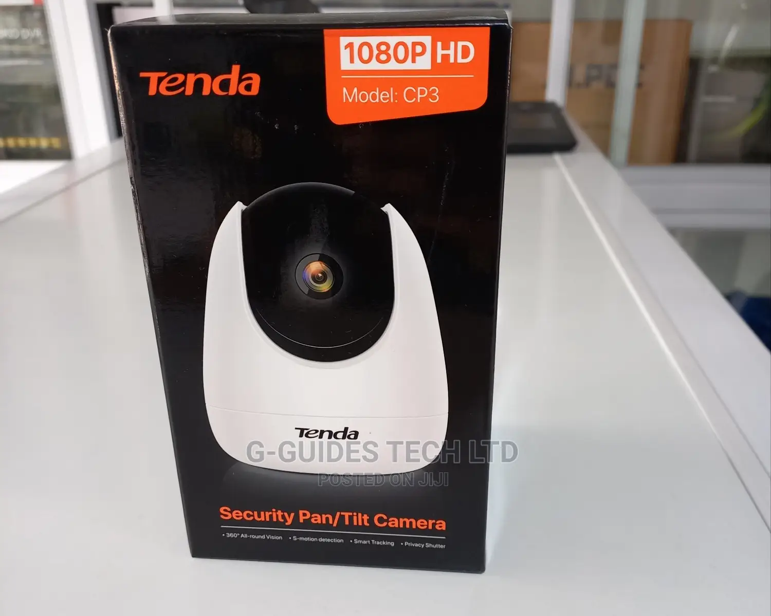 Tenda 2mp Wifi Security Pan/Tilt Camera(1080p Hd)