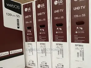 True Cinema Experience LG UHD Smart Android Tv 55”UP7800