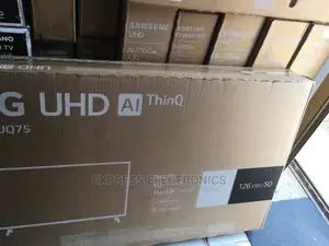 Sleek and Stylish New LG UHD Smart 50”UQ7500 Tv +Dstv