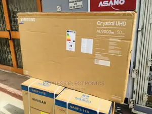Sleek and Slim Design 50”AU9000 UHD Samsung Smart Android